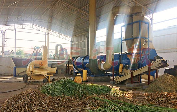 牧草烘干機廠家出口設備圖