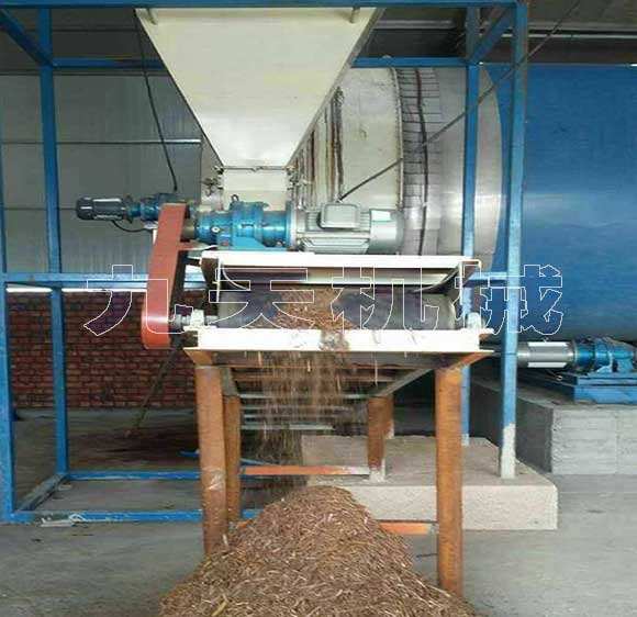 秸稈烘干機(jī)全套設(shè)備運行案場